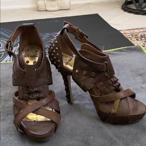 Fun and funky heeled shoes from Not Rated.